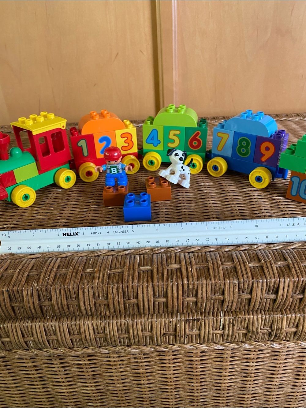 LEGO Duplo My First Number Train 10847 - Complete with Figures & Dalmatian Dog - Picture 7 of 8